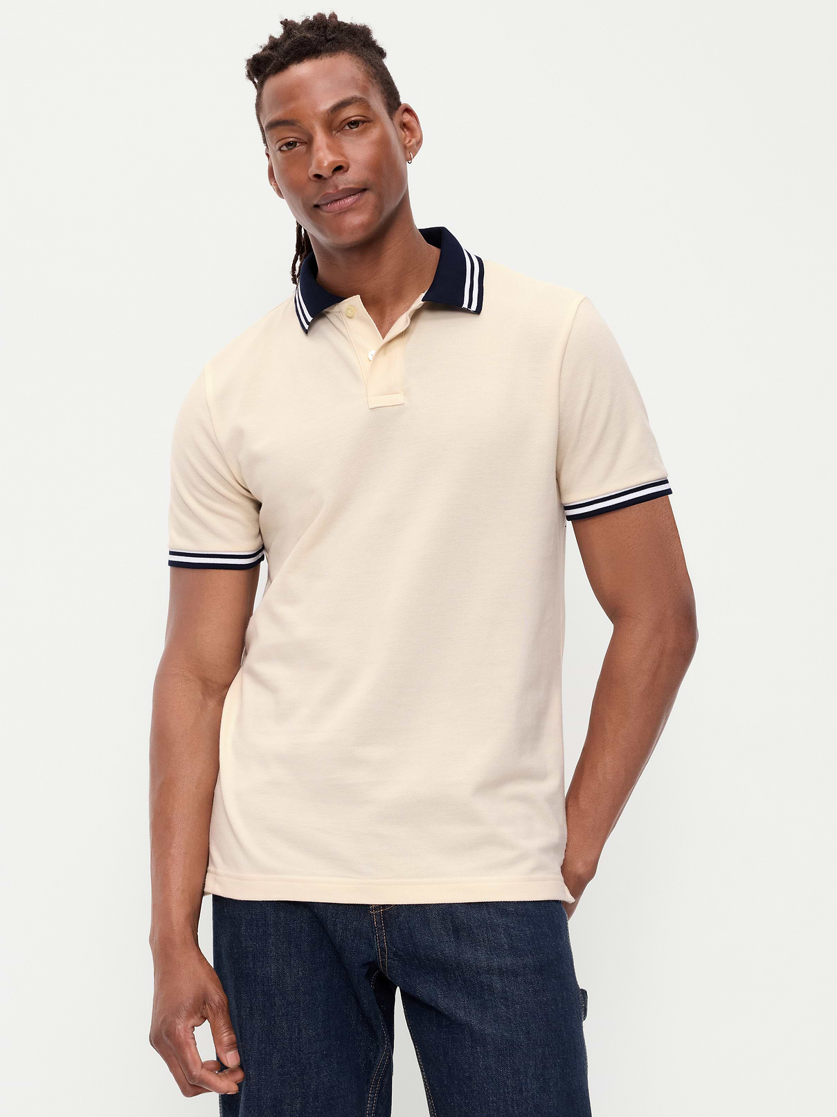 Image number 1 showing, Classic Fit Pique Polo