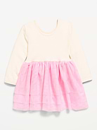 Image number 3 showing, Long-Sleeve Graphic Tutu Dress for Toddler Girls