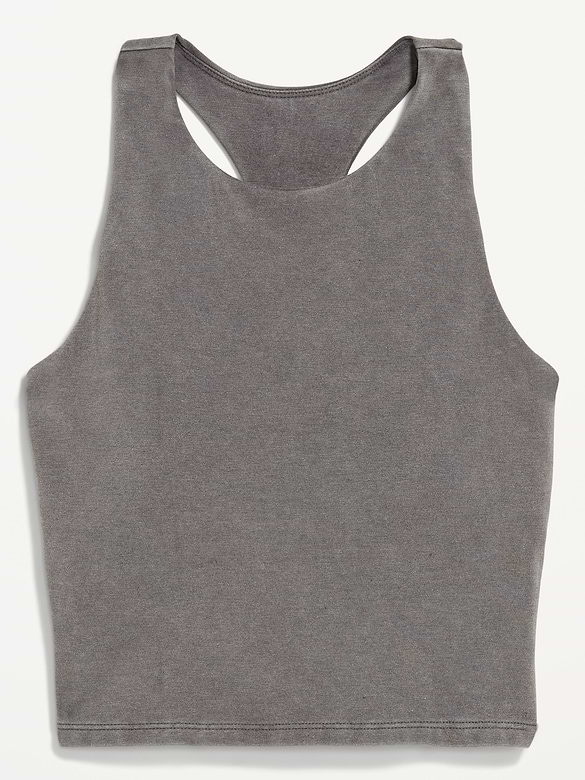 Light Support PowerChill High-Neck Racerback Sports Bra