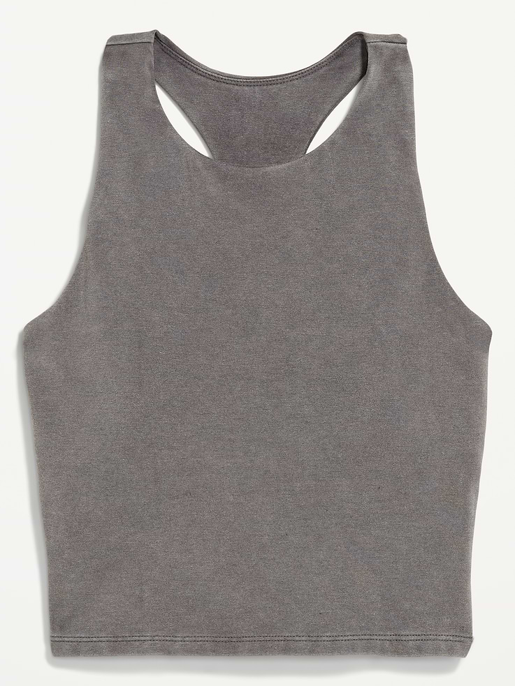 Image number 4 showing, Light Support PowerChill High-Neck Racerback Sports Bra