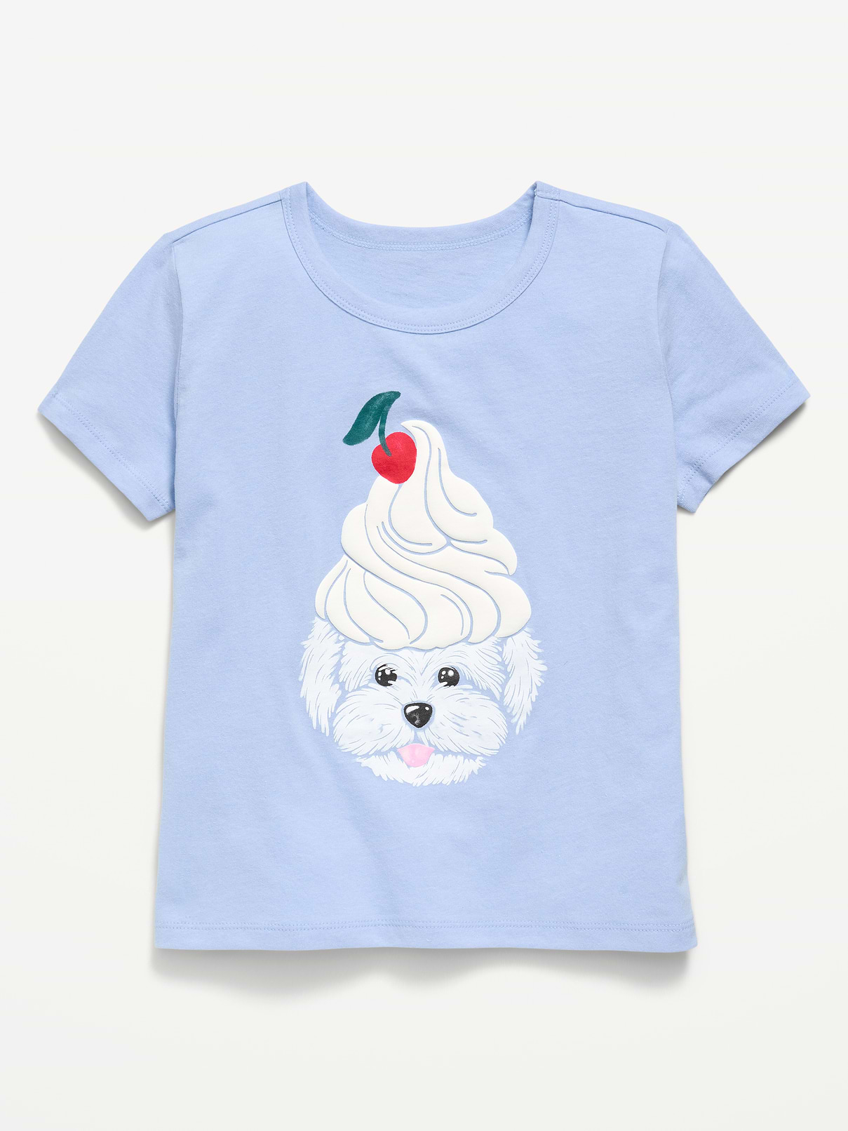 Image number 1 showing, Short-Sleeve Graphic T-Shirt for Girls