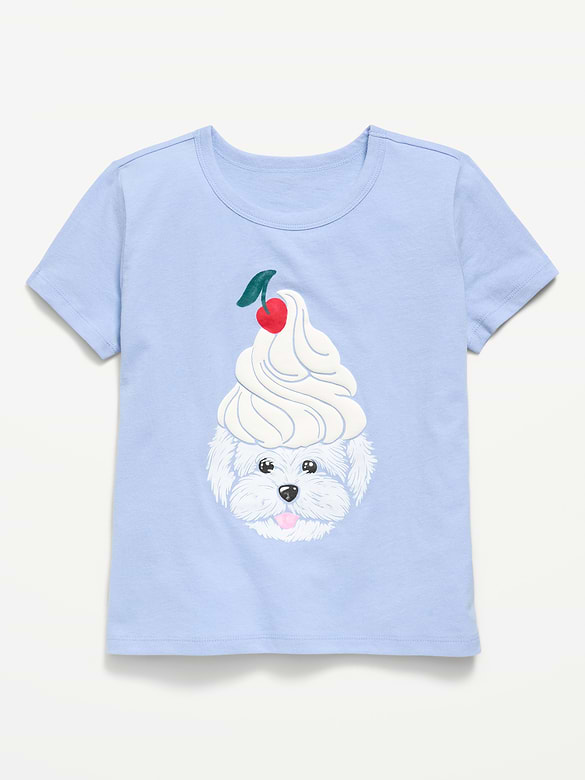 Short-Sleeve Graphic T-Shirt for Girls