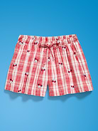 Image number 4 showing, Old Navy x Disney Minnie Mouse High-Waisted Plaid Shorts for Girls