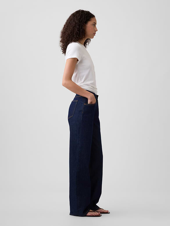 Low Rise '90s Loose Jeans