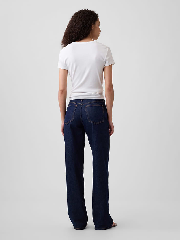 Image 4 of 7, Low Rise '90s Loose Jeans