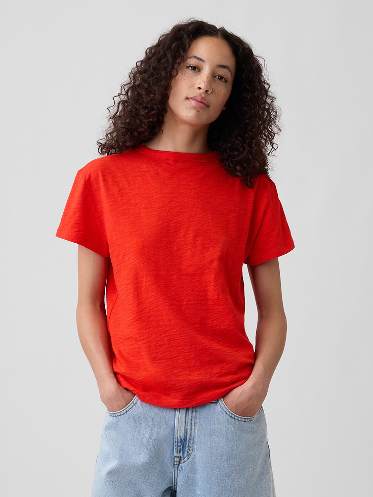 Image number 1 showing, ForeverSoft Relaxed Crewneck T-Shirt