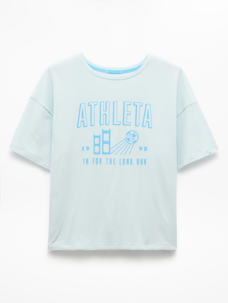 Image number 4 showing, Athleta Girl Right Moves Slouchy Tee