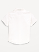 Image number 3 showing, Short-Sleeve Oxford Shirt for Toddler Boys