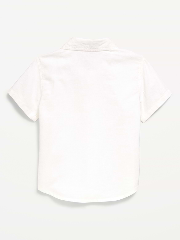 Short-Sleeve Oxford Shirt for Toddler Boys