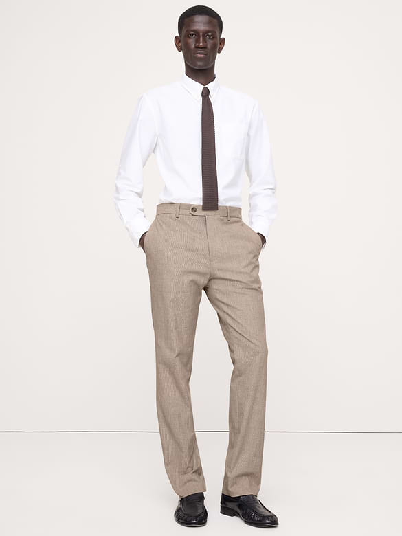 Slim Wrinkle-Resistant Dress Pant
