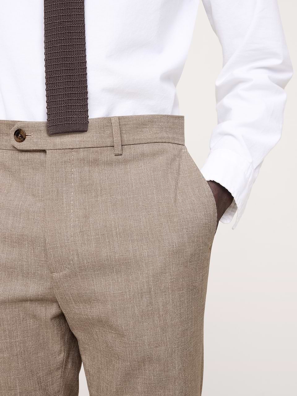 men's wrinkle free dress pant green color regular fit Dark Slim Suit Pants its a perfect mens gift. Haggar No‑Iron Pants | Wrinkle‑Free