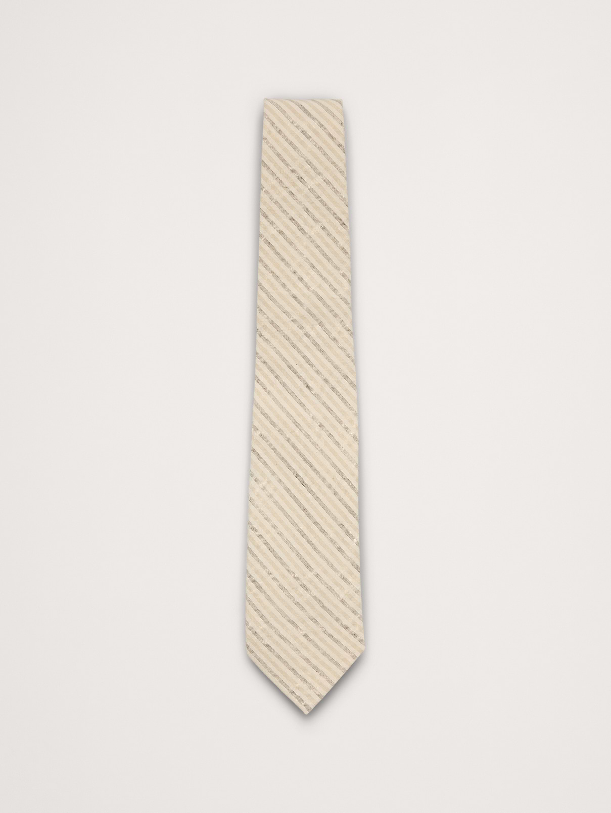 Cotton-Linen Slub Tie