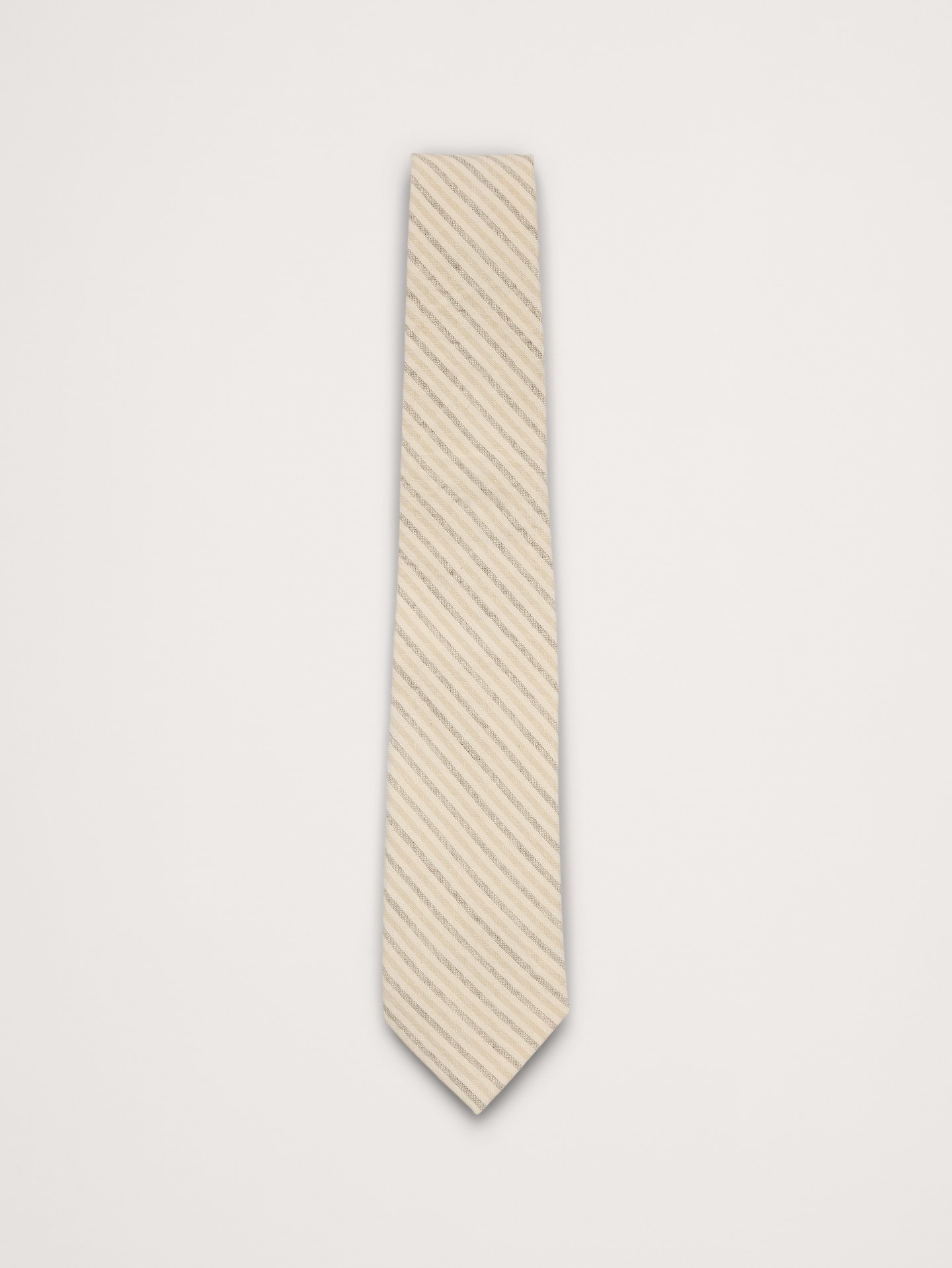 Image number 1 showing, Cotton-Linen Slub Tie