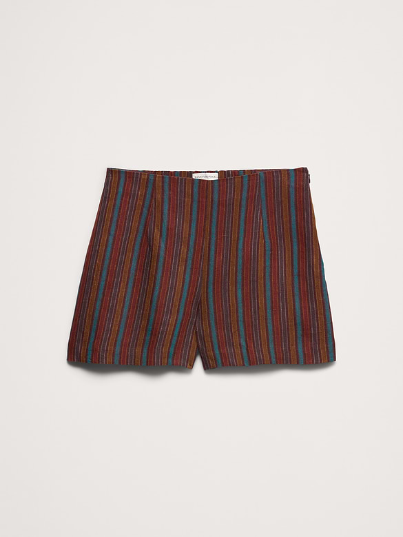 High-Rise 3" Linen Short