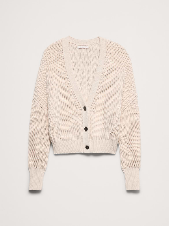 Chunky Cotton Cardigan