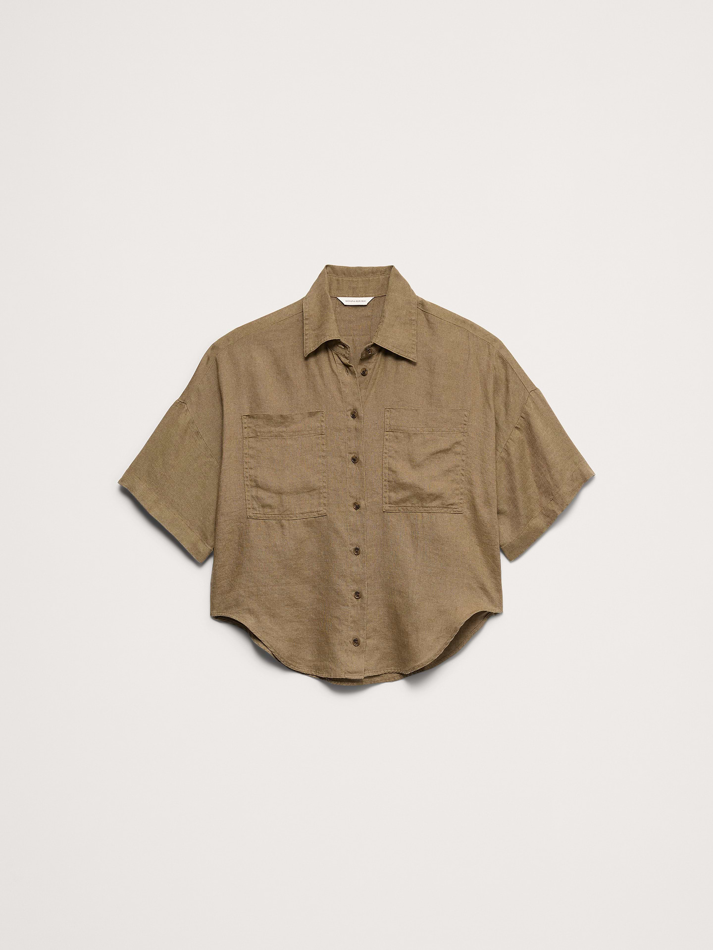 Image number 5 showing, Linen Short-Sleeve Shirt