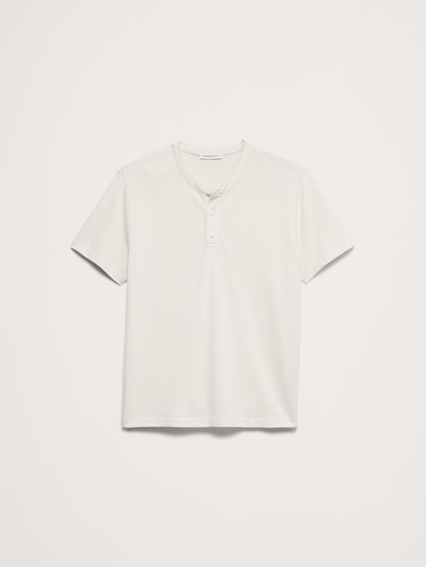 Image number 6 showing, Mesh Henley T-Shirt