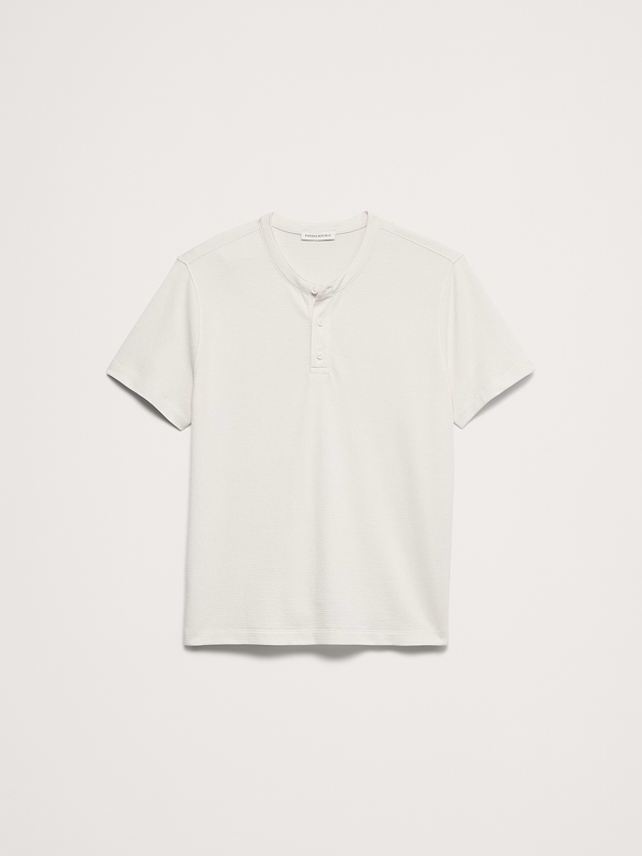 Mesh Henley T-Shirt