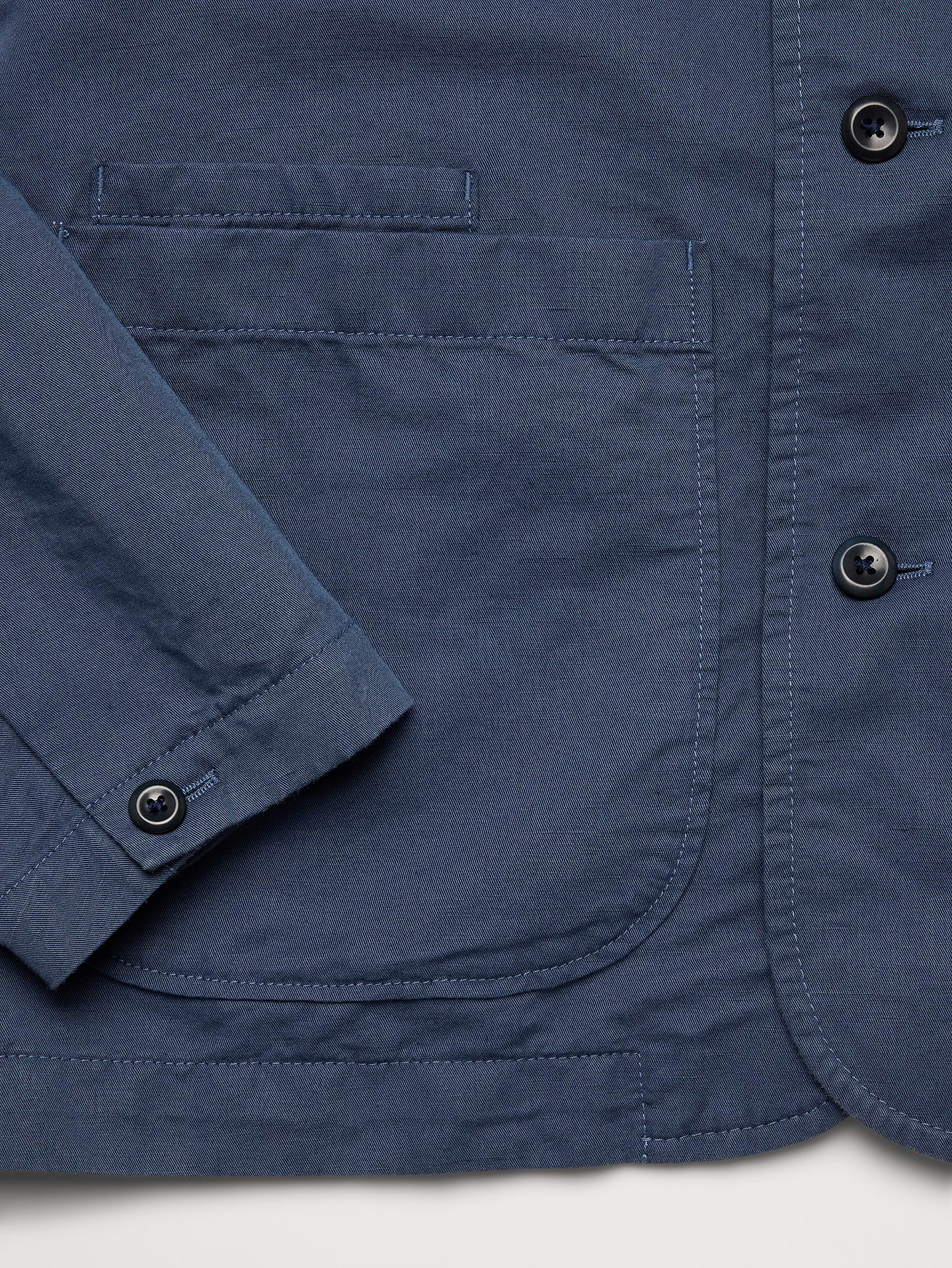 Image number 5 showing, Italian Linen-Cotton Shirt Jacket