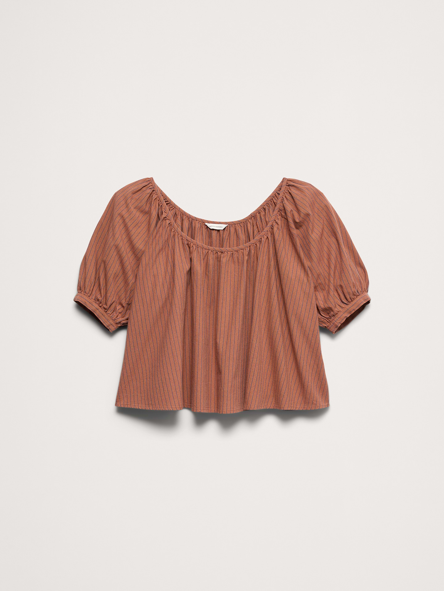 Image number 4 showing, Breezy Cotton Scoop-Neck Top