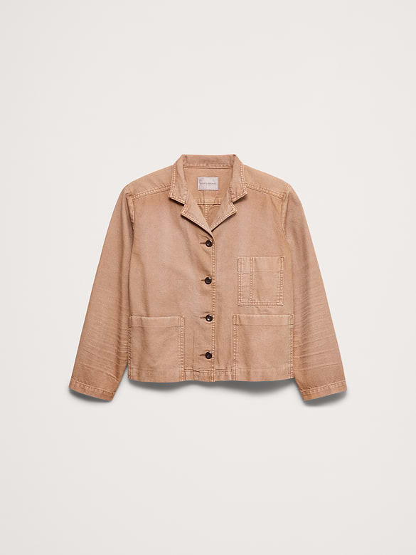 Veste utilitaire en toile