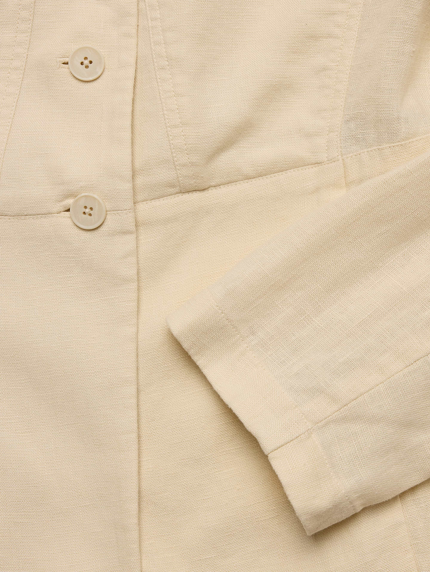 Image number 6 showing, Fringe Linen Blazer