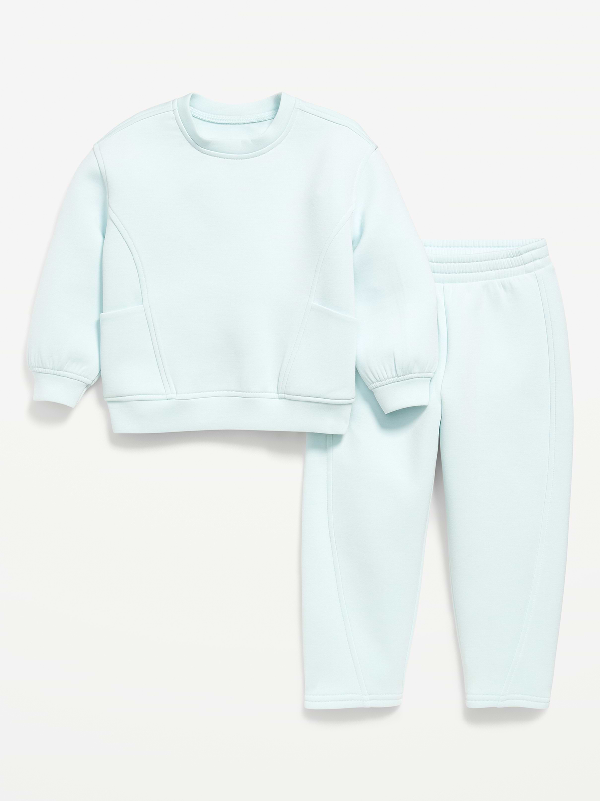 Image number 2 showing, Bounce Fleece Crew-Neck and Sweatpants Set for Toddler Girls