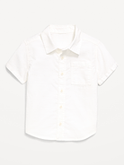 Image number 2 showing, Short-Sleeve Oxford Shirt for Toddler Boys