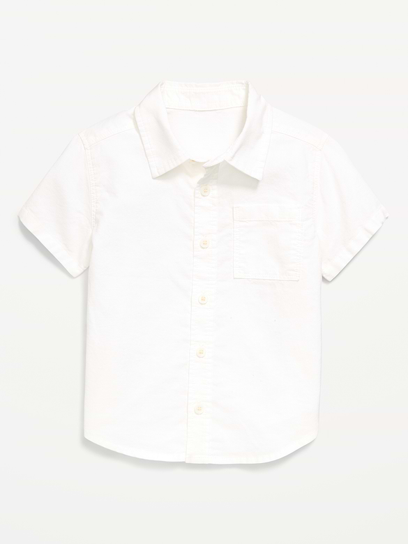 Short-Sleeve Oxford Shirt for Toddler Boys