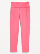 Image number 4 showing, High-Waisted StudioSmooth 7/8 Leggings for Girls