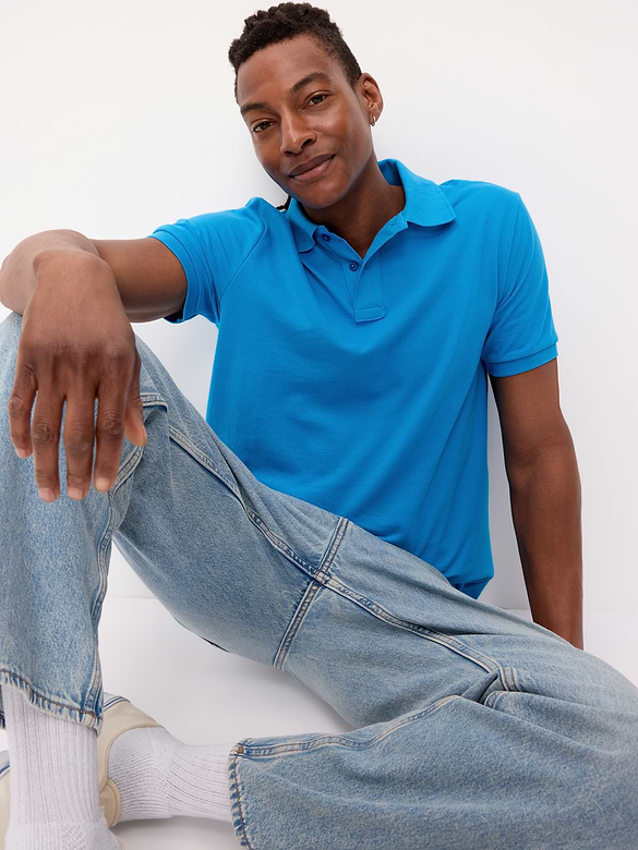 Classic Fit Pique Polo
