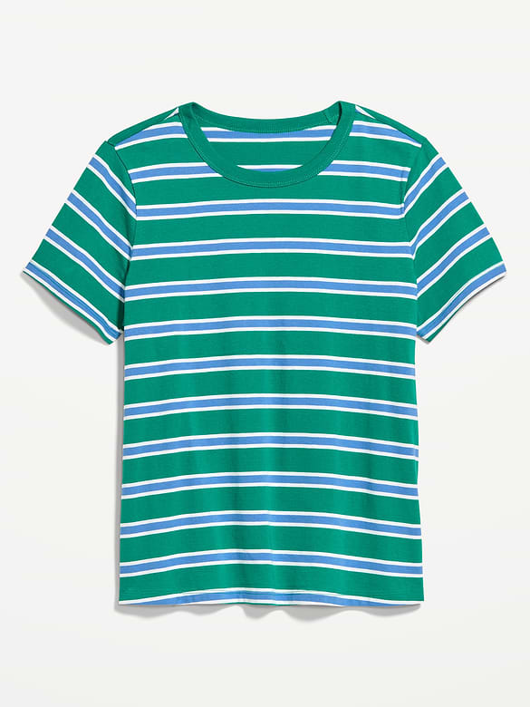 EveryWear Crew-Neck Striped T-Shirt