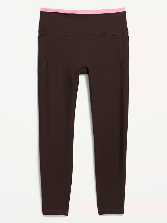 Extra-High Waisted PowerSoft Boundless 7/8 Pocket Leggings – No Front Seam