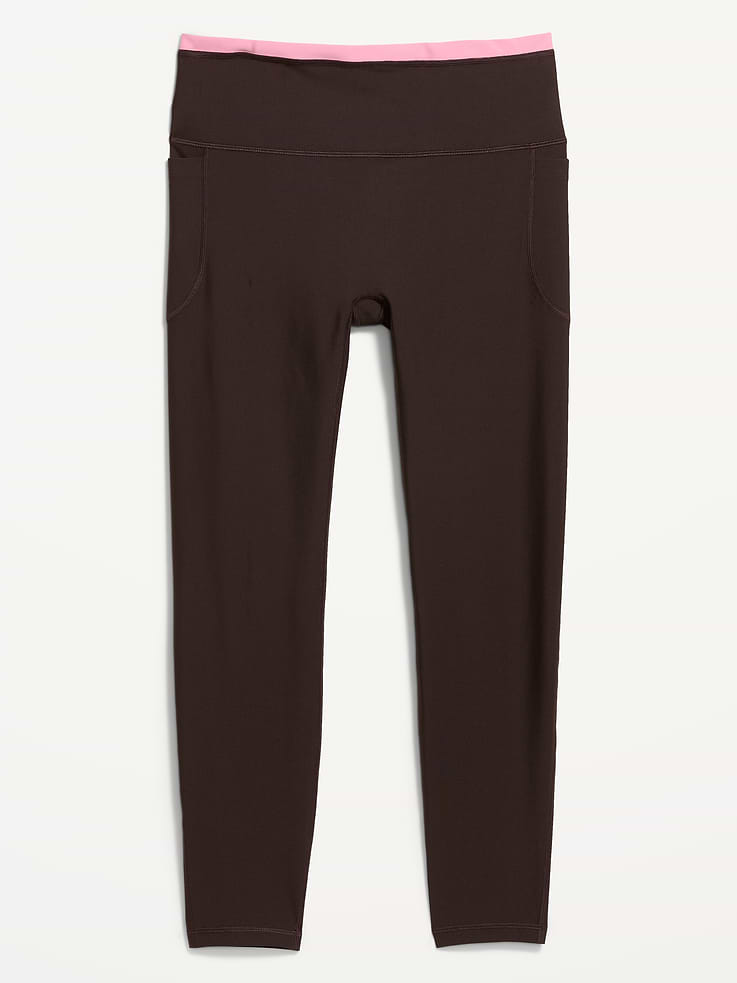 Image number 8 showing, Extra-High Waisted PowerSoft Boundless 7/8 Pocket Leggings – No Front Seam