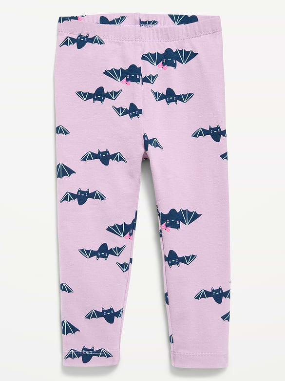 Printed Full-Length Leggings for Toddler Girls