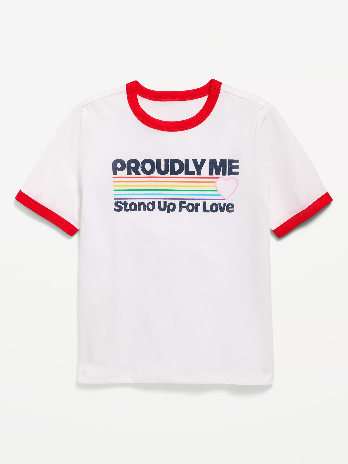 Image number 1 showing, Short-Sleeve Pride Graphic T-Shirt for Boys