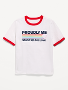 Image number 1 showing, Short-Sleeve Pride Graphic T-Shirt for Boys