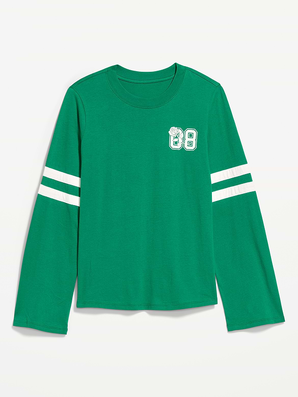 EveryWear Long-Sleeve Graphic T-Shirt