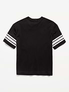 Image number 2 showing, Oversized Mesh Graphic Football T-Shirt for Boys