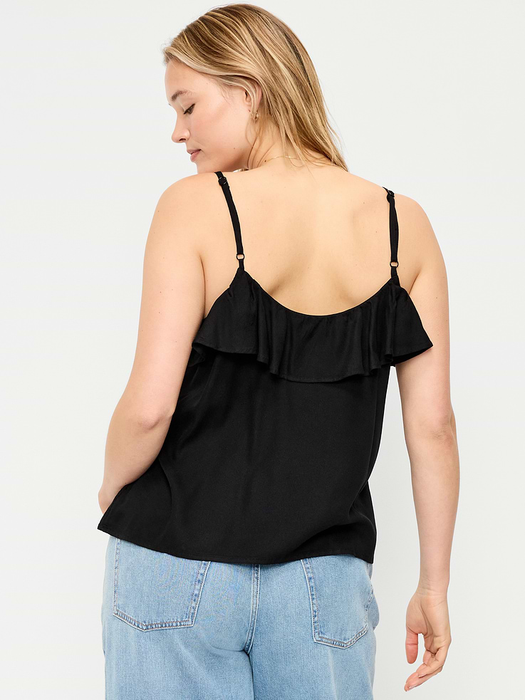 Image number 6 showing, Ruffle-Front Tank Top