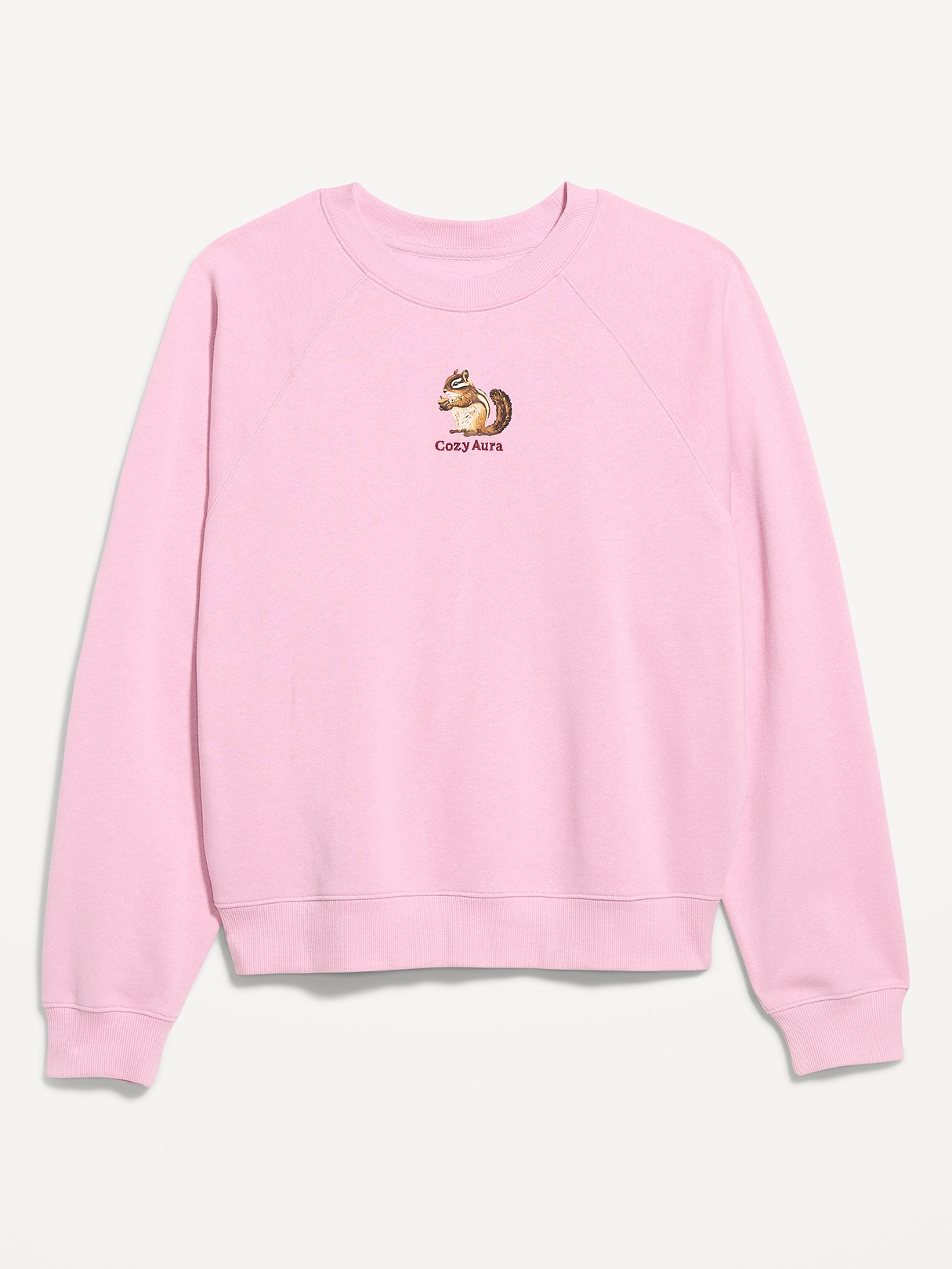Oversized Raglan Sweatshirt | Old Navy