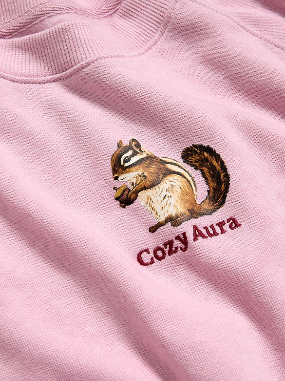Oversized Raglan Sweatshirt