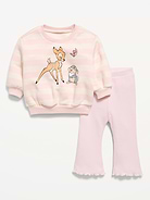 Image number 1 showing, Disney© Bambi Graphic Sweatshirt and Legging Set for Baby