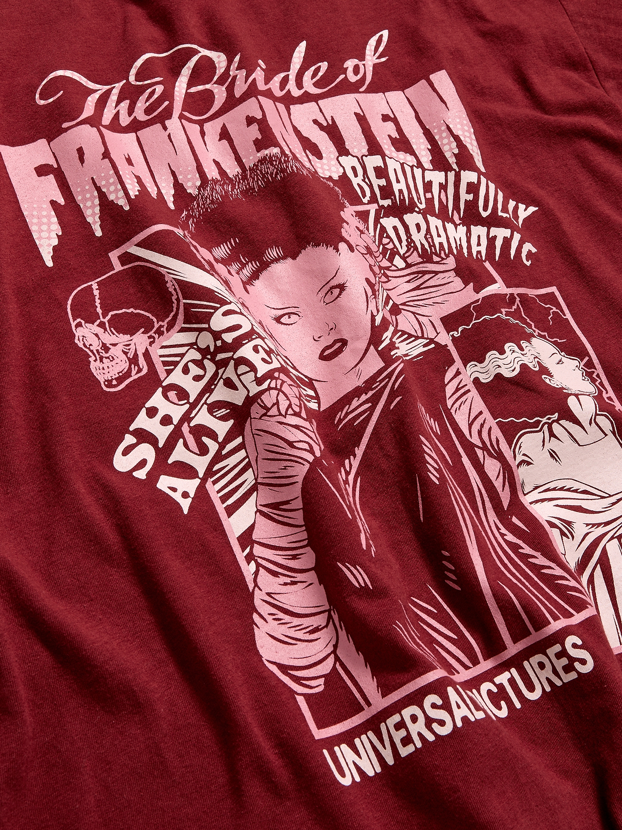 Bride of Frankenstein™ Oversized Tunic T-Shirt | Old Navy