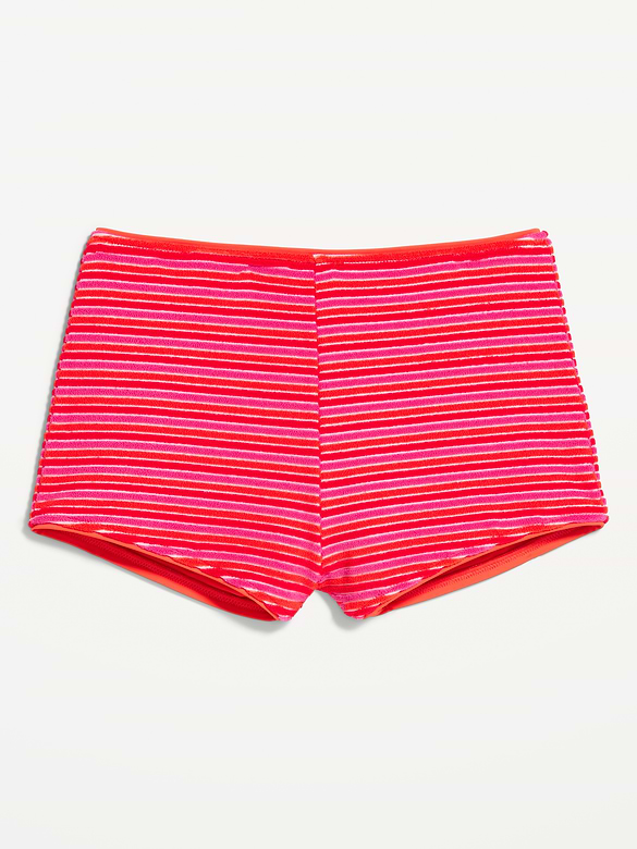 High-Waisted Shortie Swim Bottoms