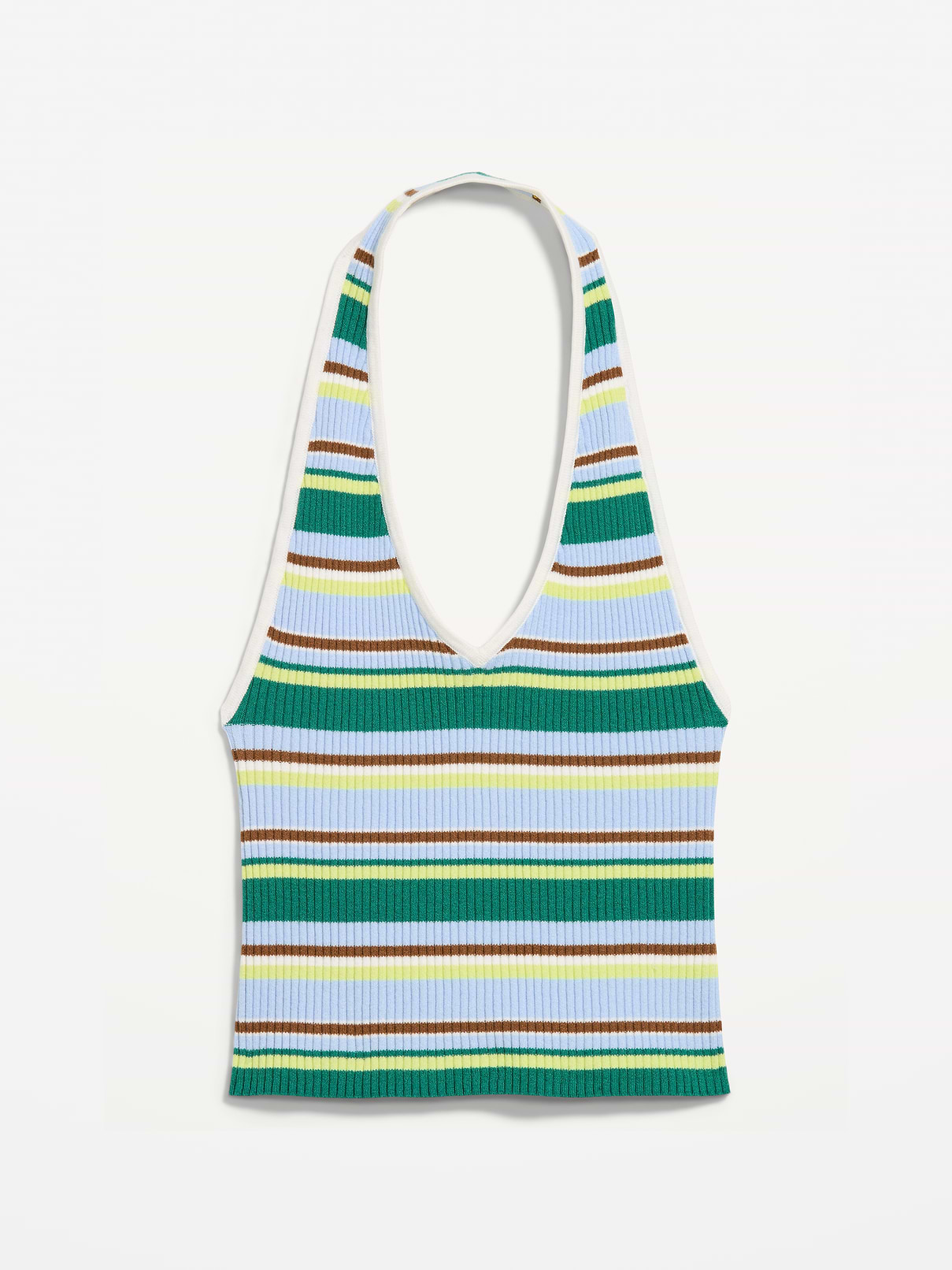 Ribbed Halter Top