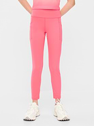 Image number 1 showing, High-Waisted StudioSmooth 7/8 Leggings for Girls