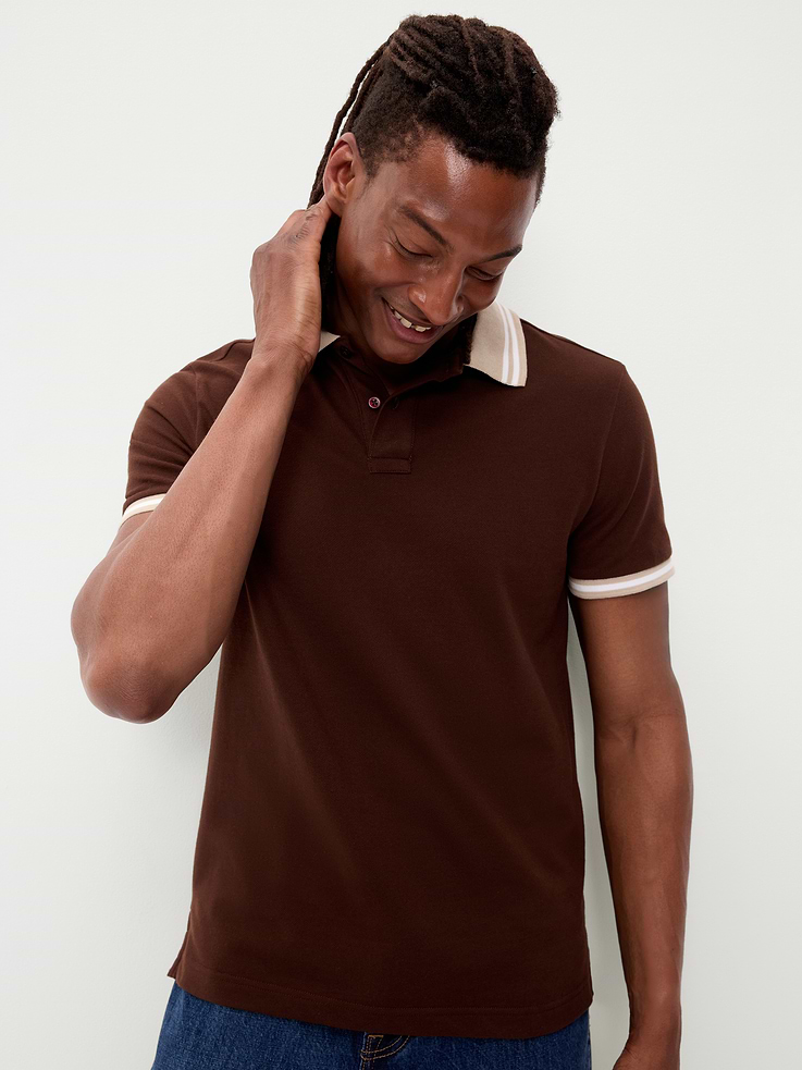 Image number 3 showing, Classic Fit Pique Polo
