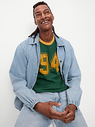 Image number 3 showing, Graphic Ringer T-Shirt