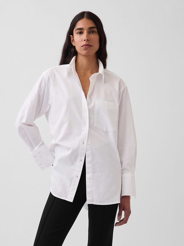 Image number 3 showing, Organic Cotton Oxford Big Shirt